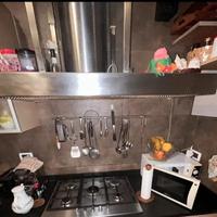 Cappa aspirante per cucina inox