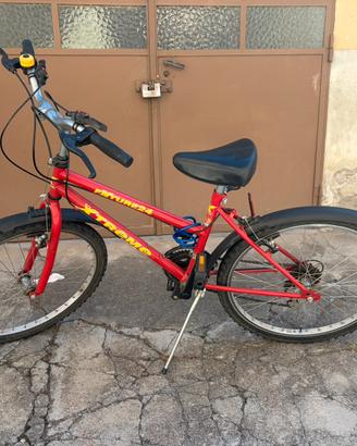 Bici rossa 24’’