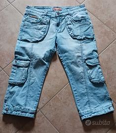 Jeans donna - metà polpaccio - taglia L / 46