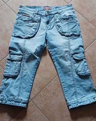 Jeans donna - metà polpaccio - taglia L / 46