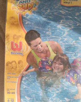 braccioli piscina mare 6-12 anni