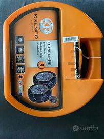 Catene neve per Auto 9 mm nuove mai aperte