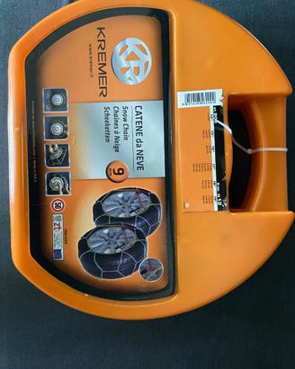 Catene neve per Auto 9 mm nuove mai aperte