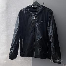 Giacca mezzo tempo anti vento nera mimetica BALR