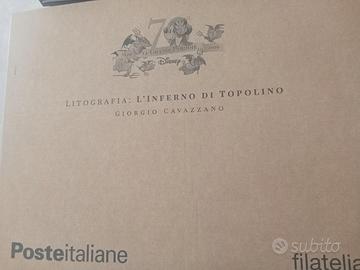 L'INFERNO DI TOPOLINO litografia 2019 di CAVAZZANO