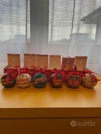 Palline Natale segnaposto Brandani