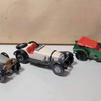 MODELLI AUTO VINTAGE  in plastica 29 pezzi RARITA'