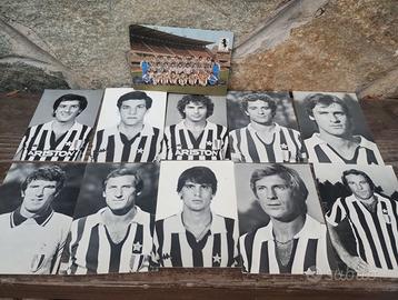 Juventus 1981/82 - 11 cartoline Hurra' Juventus