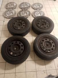 Cerchi R15 in ferro originali Alfa Romeo 147