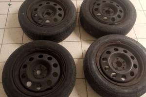 Cerchi R15 in ferro originali Alfa Romeo 147
