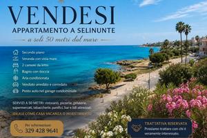 APPARTAMENTO A SELINUNTE A POCHI M.DALLA SPIAGGIA 