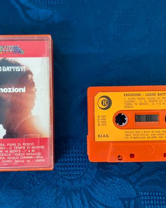 🎵 Cassetta Lucio Battisti "Emozioni" Vintage 📼