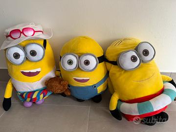 Peluche giochi minion + altri giganti