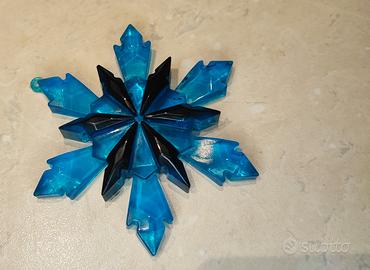 fiocco Di Neve In Resina epossidica fatto a mano 