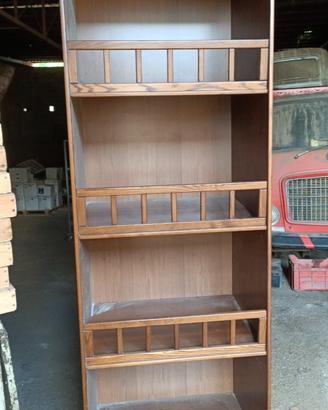 Scaffalatura artigianale in legno (4 pezzi)