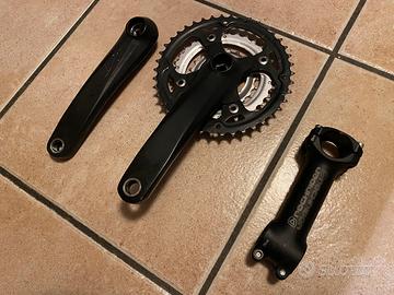 Attacco e guarnitura MTB