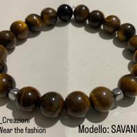 Bracciale occhio di tigre modello: SAVANNAH