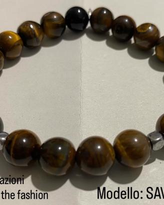 Bracciale occhio di tigre modello: SAVANNAH