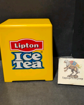 Set 2 Porta tovaglioli LIPTON Ice Tea e Martini
