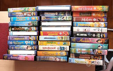 Videocassette cartoni animati e film
