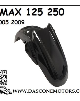 PARAFANGO ANTERIORE XMAX 125 / 250 cc NERO LUCIDO