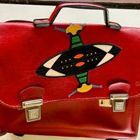 Cartella MUNARI in pelle anni 70 80