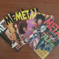riviste H/M, Metal Shock, Metal Hammer 