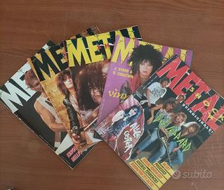 riviste H/M, Metal Shock, Metal Hammer 