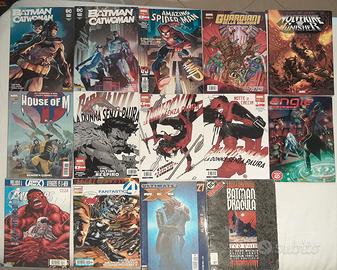 Lotto spillati Dc e Marvel
