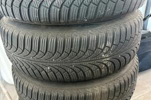 4 Gomme invernali + cerchi 195/65 R15