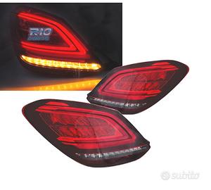FANALI PER MERCEDES CLASSE C W205 14-18 LED ROSSO 