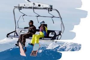 Pila bilocale sulle piste