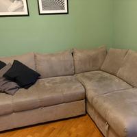 Divano letto con cassettone per la bianchetta