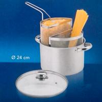 BALLARINI Doppia Pasta - Pentola con 2 cestelli 