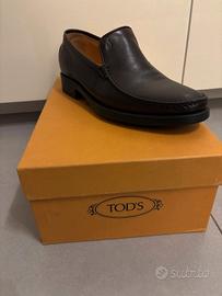 mocassino originale Tod's misura 40.5 mai usate