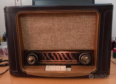 Radio Grundig a Valvole