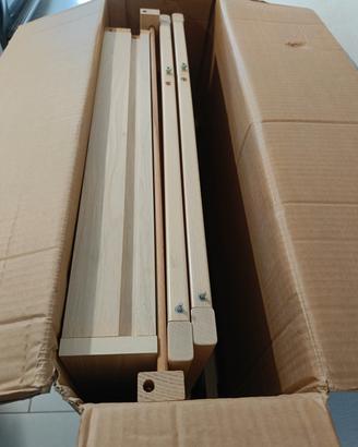 Lettino in legno Pali