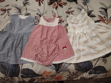 Lotto vestiti neonata