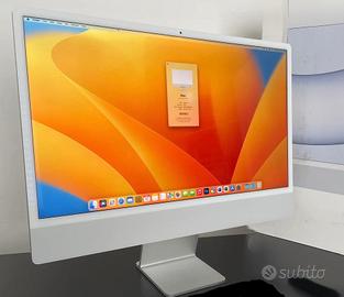 iMac 24 M1 8 GB Ram SSD 512 4 porte