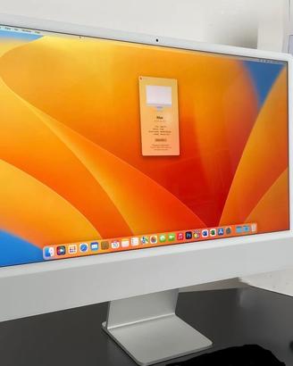 iMac 24 M1 8 GB Ram SSD 512 4 porte