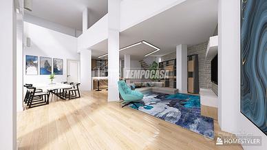 CENTRO LOFT DI 165MQ DISPOSTO SU 2 LIVELLI DI NUOV