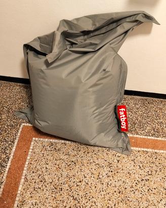 sacco Fatboy original grigio ,poltrona pouf gigant