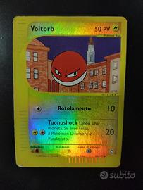 carta Pokémon Voltorb - Aquapolis