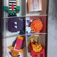 pupazzi minecraft mc donalds