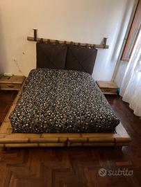 Letto in bambu Negozio del giunco