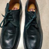 Scarpe da uomo n.40 di vera pelle e cuoio.