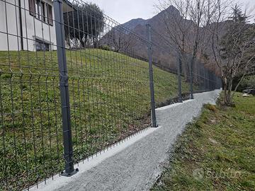 recinzione pannelli giardino