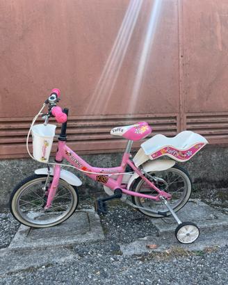 Bici da bimba raggio 14