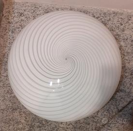 Plafoniera vetro Murano