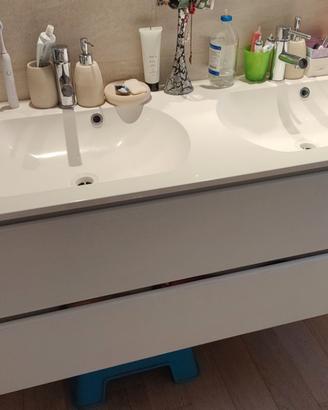 SVENDITA MOBILE BAGNO DOPPIO LAVABO + COLONNA